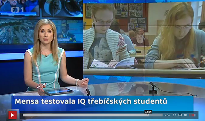 Události v regionech: Mensa testovala IQ třebíčských studentů