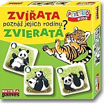 Pexetrio Kids – Zvířata: poznáš jejich rodinu?