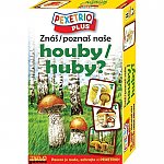 Pexetrio Plus – Znáš naše houby?